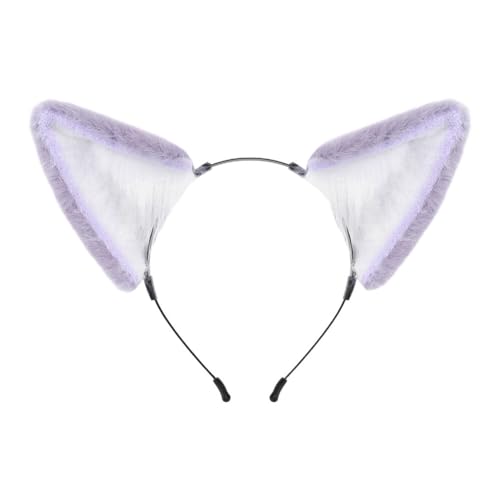 MoreChioce Unisex Fursuit Niedliche Fuchsohren-Stirnband, Plüsch-Accessoire, Handgefertigt mit japanischem Stil Clip von MoreChioce