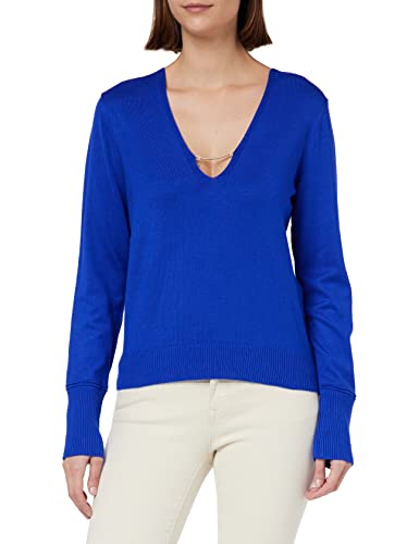 Morgan Damen 222-mouha Pullover, königsblau, XS von Morgan