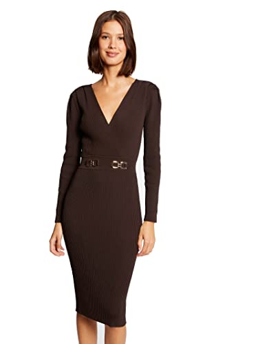 Morgan Damen 222-rmbiz Kleid, Coffee, X-Small von Morgan