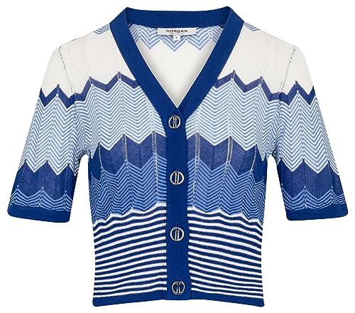 Morgan Damen 231-Mraya Pullover, Indigoblau, Medium von Morgan