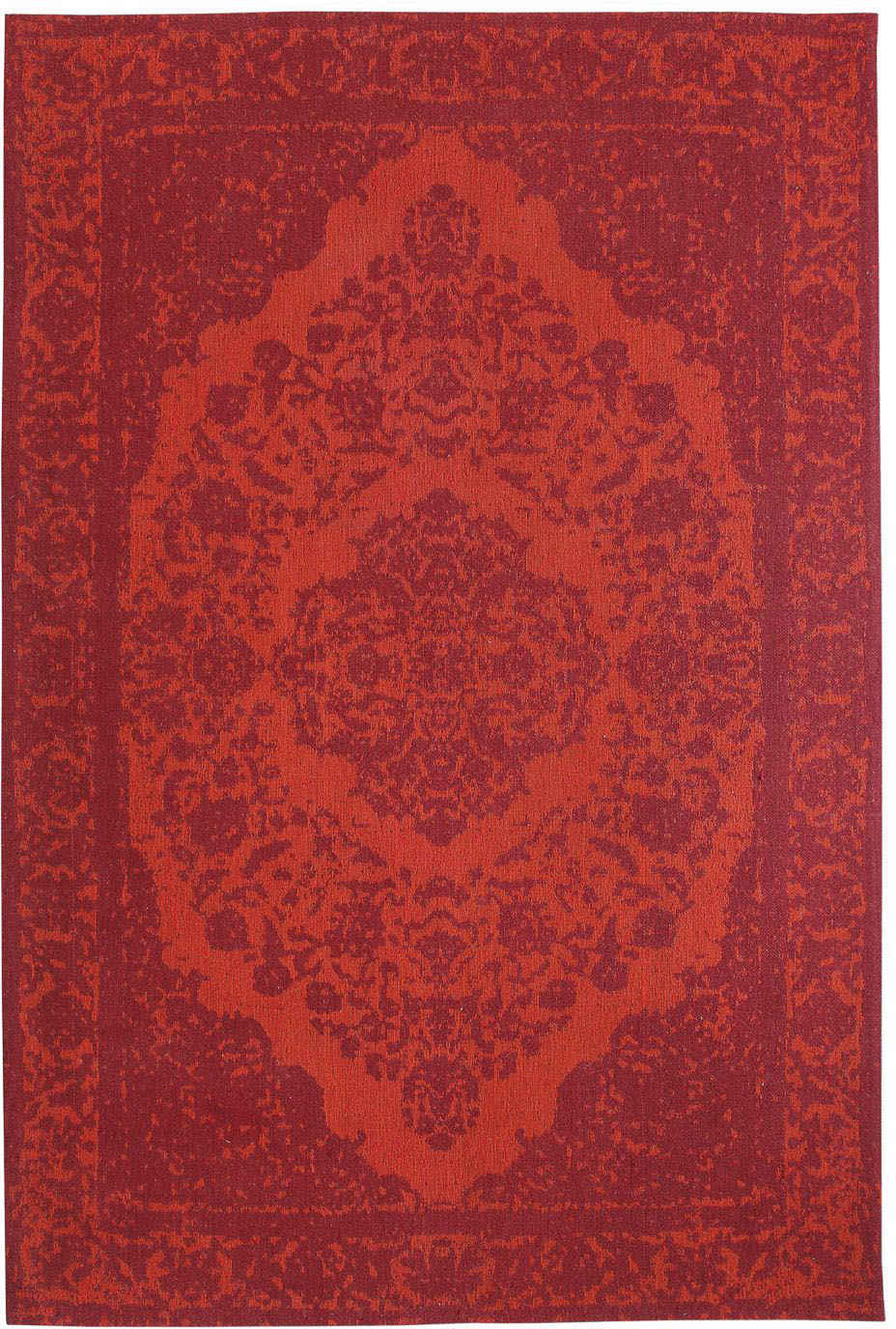morgenland Läufer "Vintage Teppich handgetuftet rot", rechteckig von Morgenland