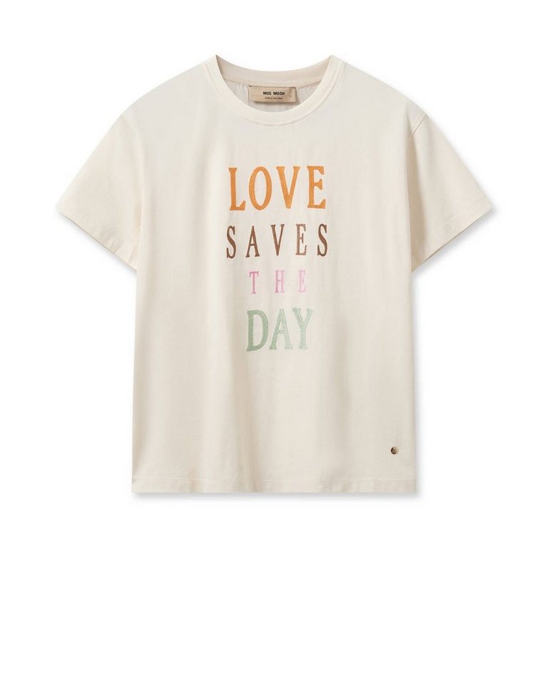 Mos Mosh T-Shirt Damen T-Shirt LOVE SAVES THE DAY Regular Fit (1-tlg) von Mos Mosh