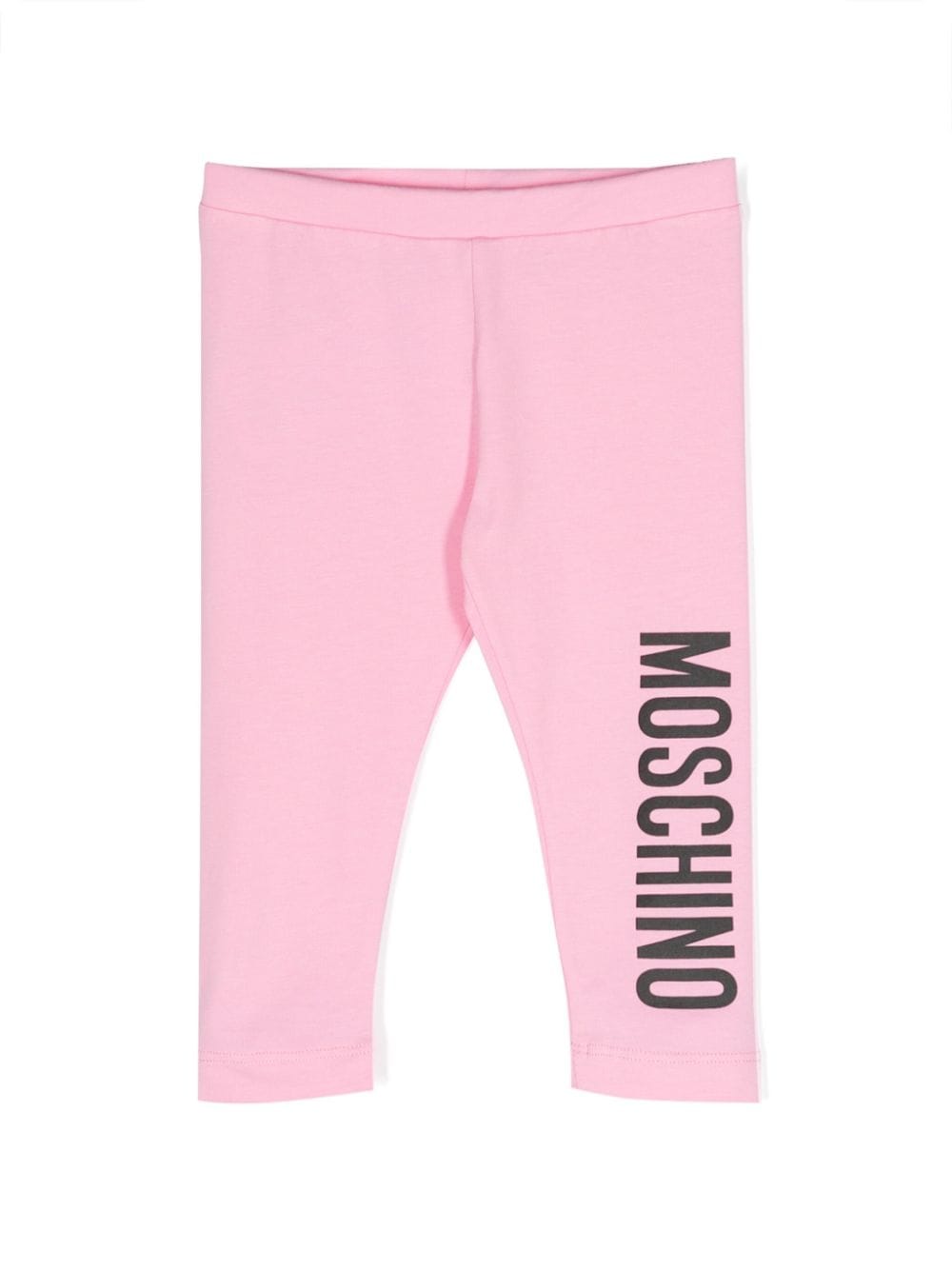 Moschino Kids Hose mit Logo-Print - Rosa von Moschino Kids