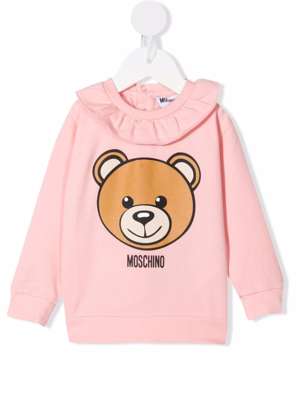 Moschino Kids Oberteil mit Teddy-Print - Rosa von Moschino Kids