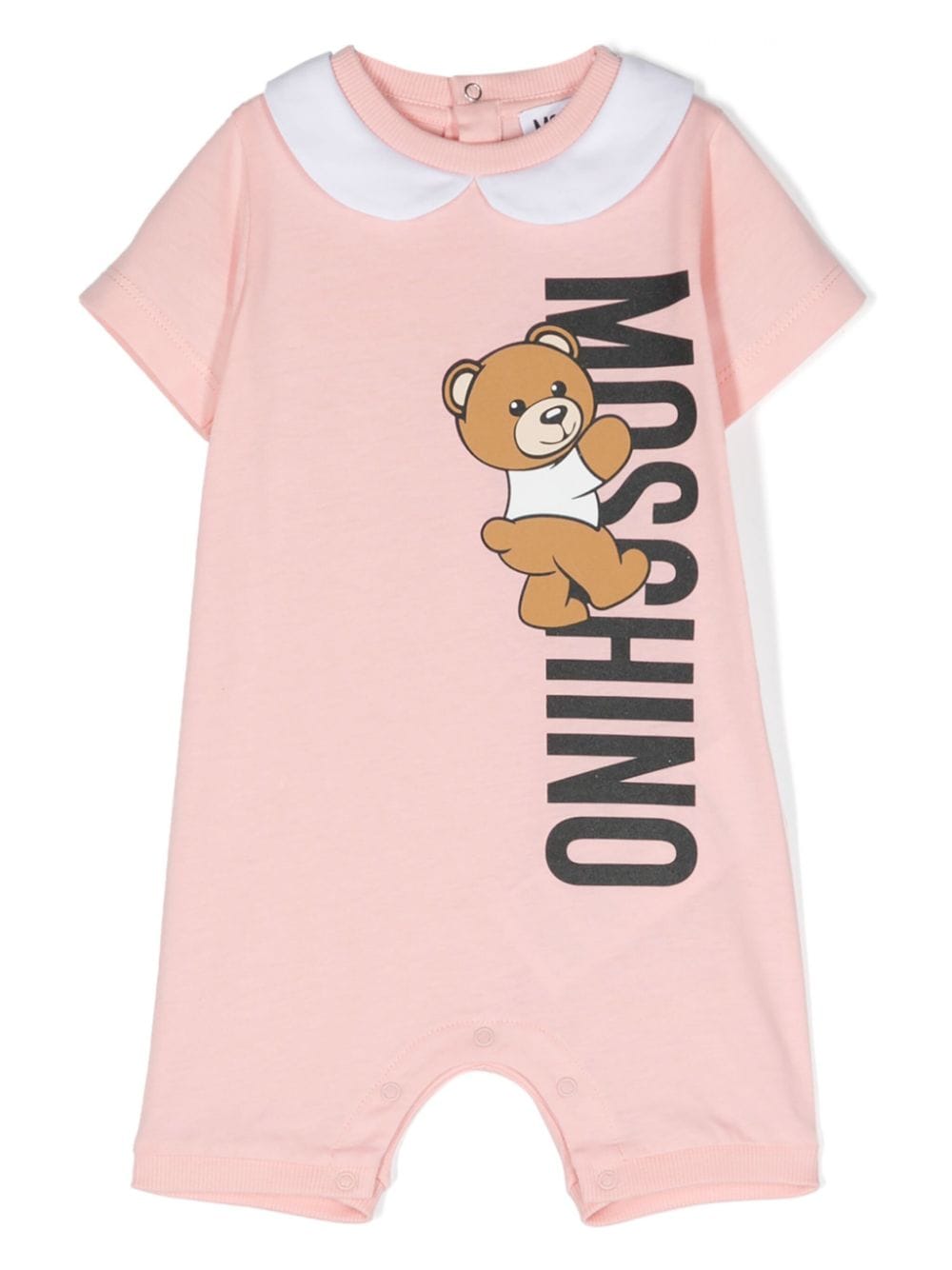 Moschino Kids Strampler mit Teddy - Rosa von Moschino Kids