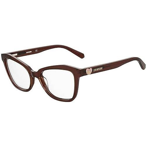 Moschino Love Unisex Mol604 Sunglasses, 09Q/18 Brown, 52 von Moschino