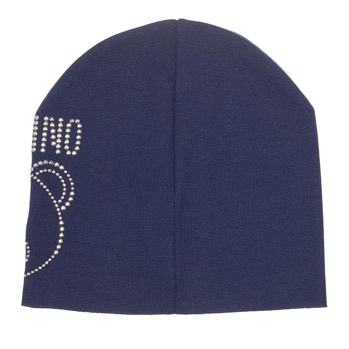 Moschino Mützen - Beanie - Gr. ONE - in Blau - für Damen von Moschino