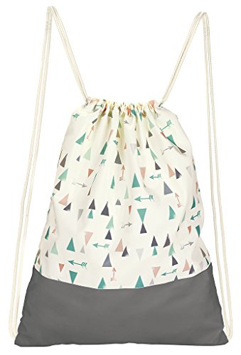 moses. Rucksack Ethno, Faltbarer Backpack, umweltfreundlich, wiederverwendbar Turnbeutel, 42 cm, Mehrfarbig moses. Rucksack Ethno, Faltbarer Backpack, umweltfreundlich, wiederverwendbar Turnbeutel, 42 cm, Mehrfarbig von moses