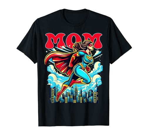 Superhelden-Mama T-Shirt von Mother's Day