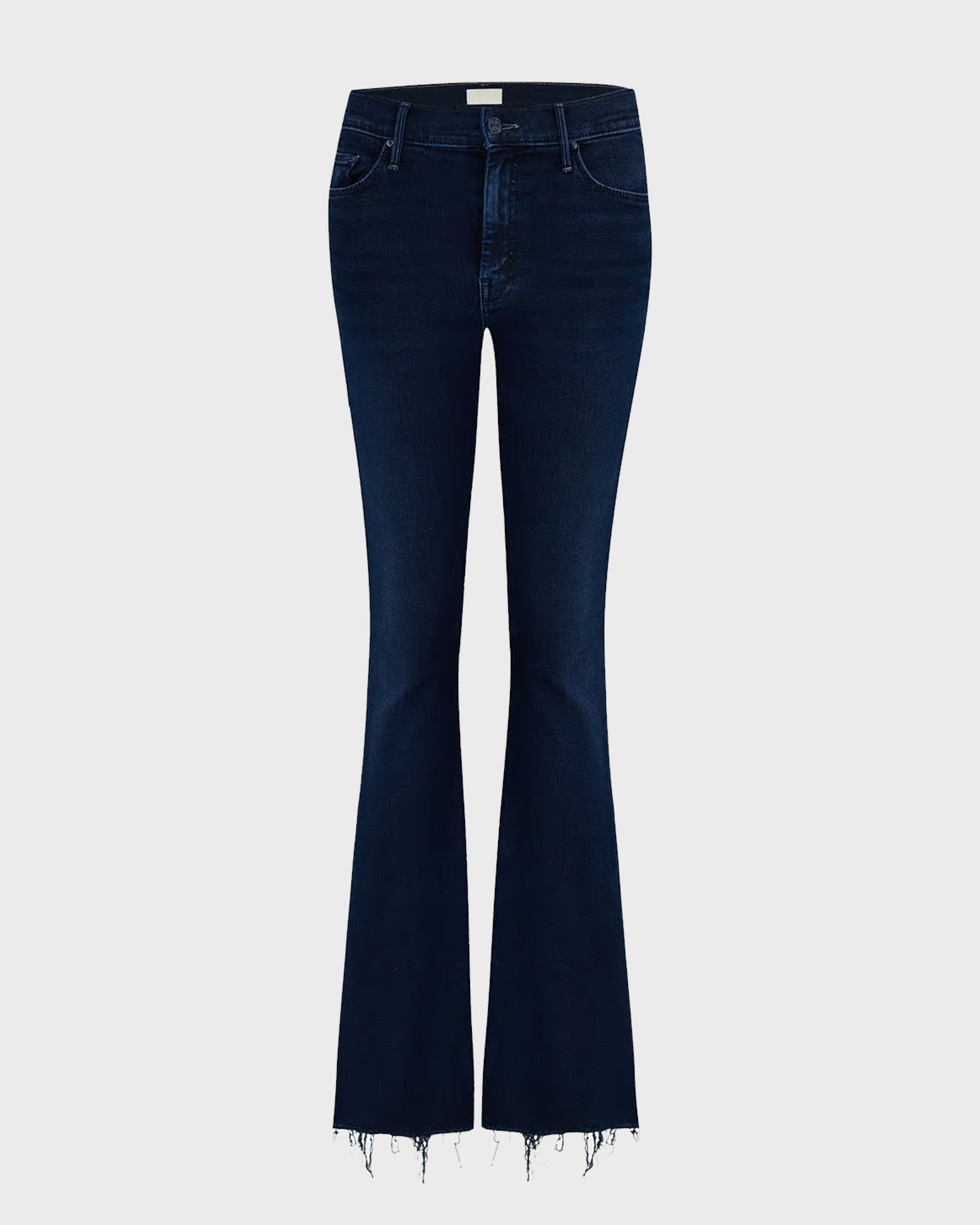 Mother Jeans The Weekender Fray Dark Blue Mother Jeans The Weekender Fray Dark Blue von Mother