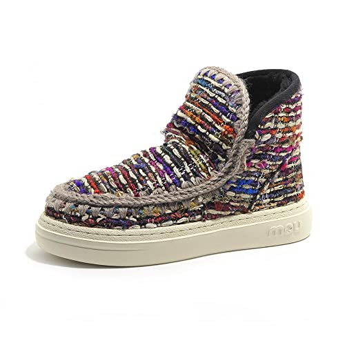 Mou Stiefeletten Eskimo Sneaker Bold In Mehrfarbigem Perserstoff von Mou