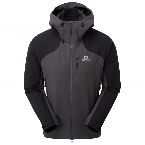 Mountain Equipment - Frontier Hooded Jacket - Softshelljacke Gr XXL schwarz/grau von Mountain Equipment