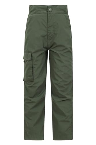 Mountain Warehouse Active Hose für Kinder - Leichte Kinderhose, schnelltrocknende Allwetterhose, schrumpffreie und ausbleichsichere Freizeithose Khaki 3-4 Jahre von Mountain Warehouse