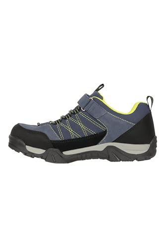 Mountain Warehouse Trail Kids Waterproof Walking Shoe Marineblau 34 von Mountain Warehouse