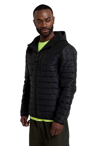 Mountain Warehouse Turbine wattiertes Herren-Softshell – leichte Jacke, Soft Shell-Stretcheinsätze, warm – für Reisen, Camping, winter Tiefschwarz 2X-Large Mountain Warehouse Turbine wattiertes Herren-Softshell – leichte Jacke, Soft Shell-Stretcheinsätze, warm – für Reisen, Camping, winter Tiefschwarz 2X-Large von Mountain Warehouse