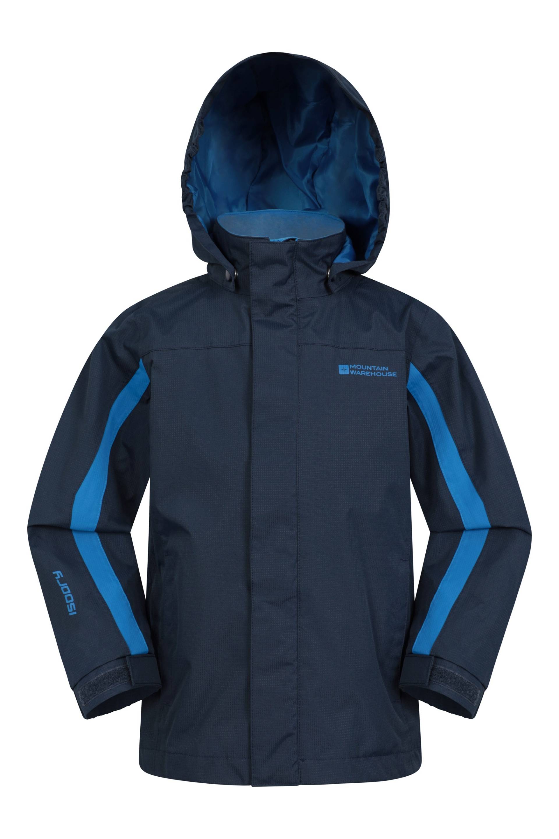 Samson II Wasserdichte Kinder-Jacke - Marineblau von Mountain Warehouse