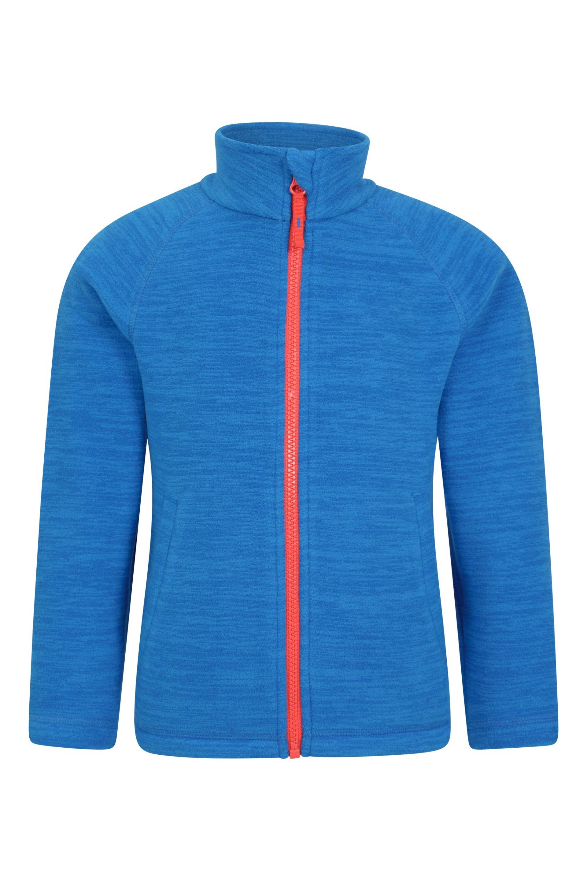 Snowdonia Kinder Fleece - Blau von Mountain Warehouse