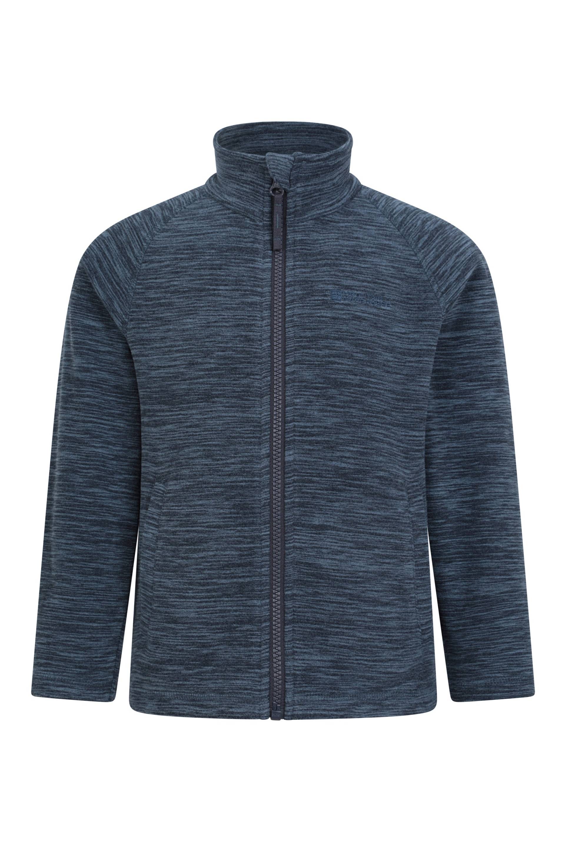 Snowdonia Kinder Fleece - Marineblau von Mountain Warehouse