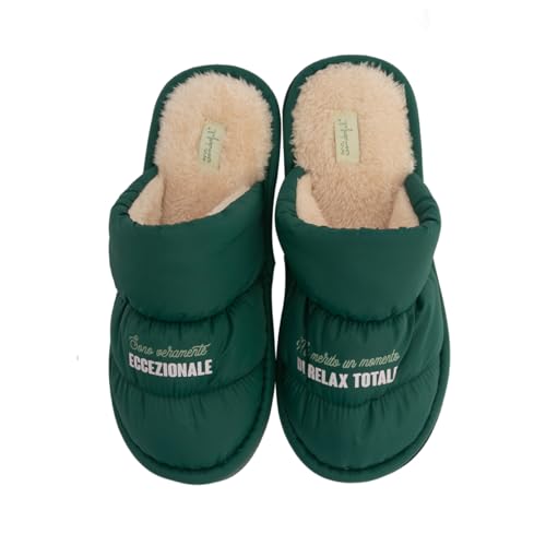 Mr. Wonderful Unisex Slipper Hausschuh, Mehrfarbig, Medium/Large von Mr. Wonderful