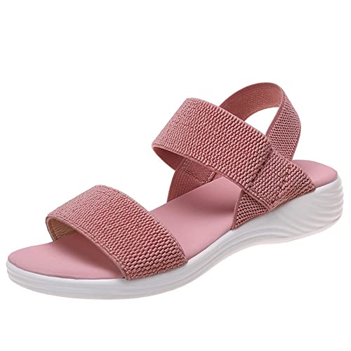 Mrat Sandalen für Damen, Größe 38, rose, 37 EU von Mrat