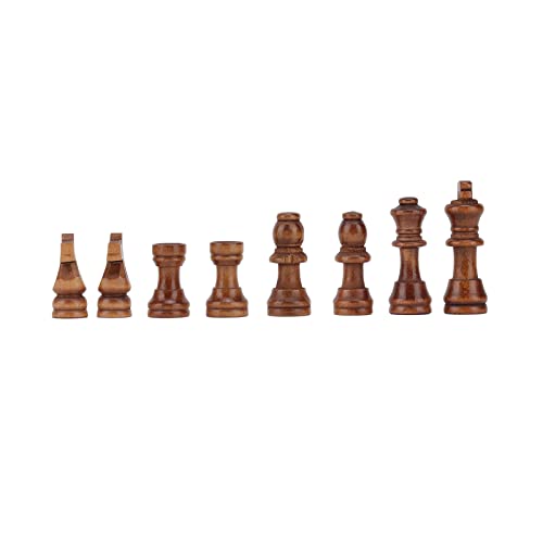 Mrisata Schachfiguren Internationale Schachfigur Schachfiguren aus Holz Schachfiguren aus Holz mit 2,17-Zoll-König Schachfiguren aus Holz mit Kunststofffolie Schachbrett Mrisata Schachfiguren Internationale Schachfigur Schachfiguren aus Holz Schachfiguren aus Holz mit 2,17-Zoll-König Schachfiguren aus Holz mit Kunststofffolie Schachbrett von Mrisata