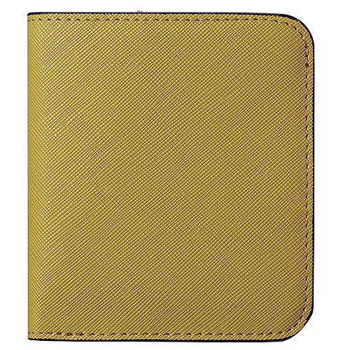 MsiDtsoy Damen Geldbörse Slim Klein Vintage Leder Geldbörsen Frauen Kreditkartenhalter RFID Brieftasche Leder Wallet Druckknopf Einfache Portmonee mit Mehreren Kartenfächern Fächern,Green von MsiDtsoy