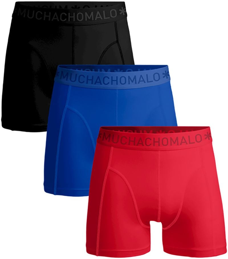 Muchachomalo Boxershorts Microfiber 3er-Pack 33 - Größe XXL von Muchachomalo
