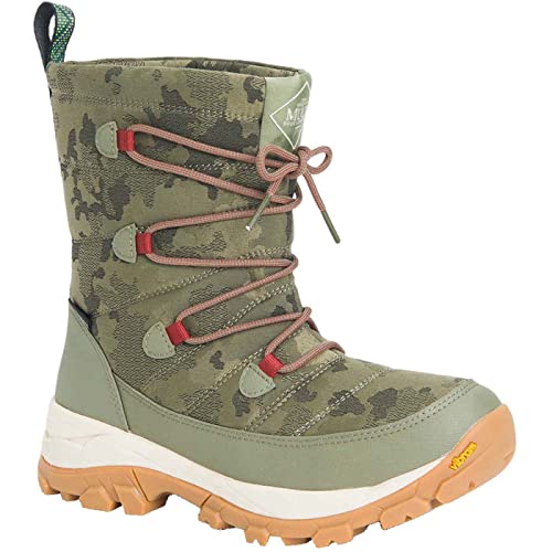 Muck Boots Damen Arctic Ice Nomadic Sport AGAT Schneestiefel, Camouflage Oliv, 37 EU von Muck Boots