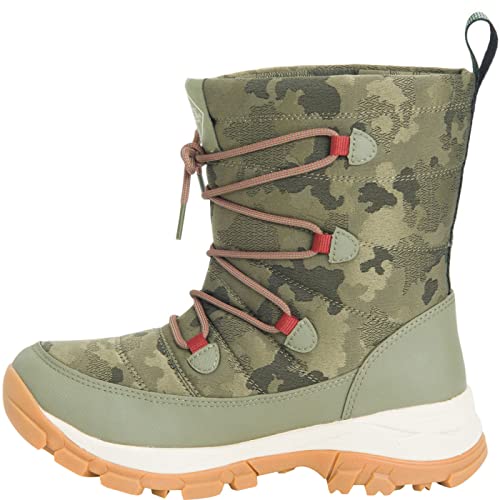 Muck Boots Damen Arctic Ice Nomadic Sport AGAT Schneestiefel, Camouflage Oliv, 38 EU von Muck Boots