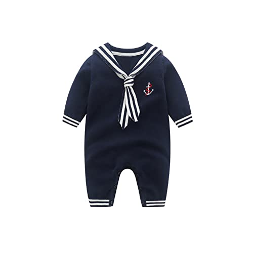 Mud Kingdom Boutique Baby Junge Nautical Pullover Strampler Marine Blau 18-24 Monate Mud Kingdom Boutique Baby Junge Nautical Pullover Strampler Marine Blau 18-24 Monate von Mud Kingdom