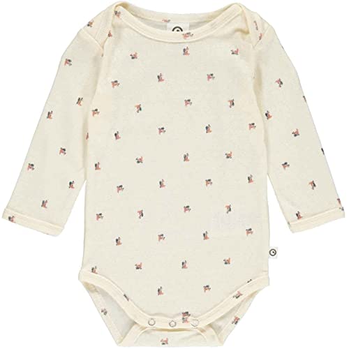 Müsli by Green Cotton Baby Boys Calm l/s Body Base Layer, Buttercream/Night Blue/Spa Rose, 86 von Müsli by Green Cotton