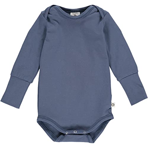 Müsli by Green Cotton Baby Boys Cozy me l/s Body and Toddler Training Underwear, Indigo, 56 von Müsli by Green Cotton