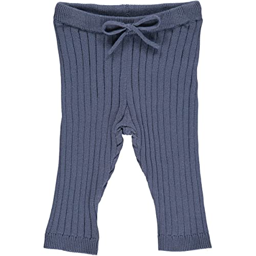 Müsli by Green Cotton Baby Boys Knit Rib Casual Pants, Indigo, 98 von Müsli by Green Cotton