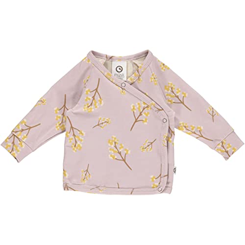 Müsli by Green Cotton Baby Girls Mini me Cardigan T-Shirt, Rose Moon, 56 von Müsli by Green Cotton