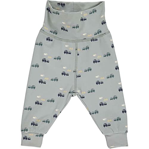 Müsli by Green Cotton Baby - Jungen Caravan Baby Casual Pants, Spa Green/Night Blue/Pine/Rye, 68 EU von Müsli by Green Cotton