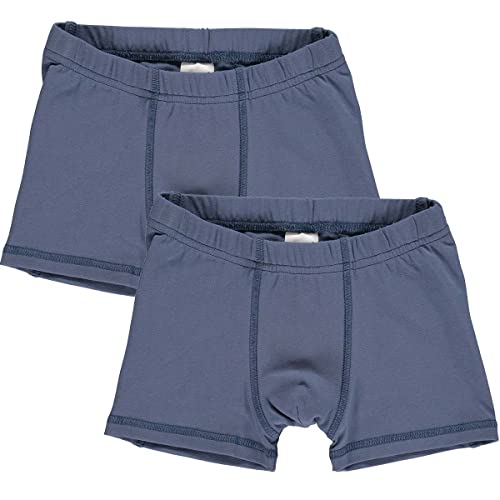 Müsli by Green Cotton Boy's Boxer Boy 2-Pack Underwear, Indigo, 140 von Müsli by Green Cotton