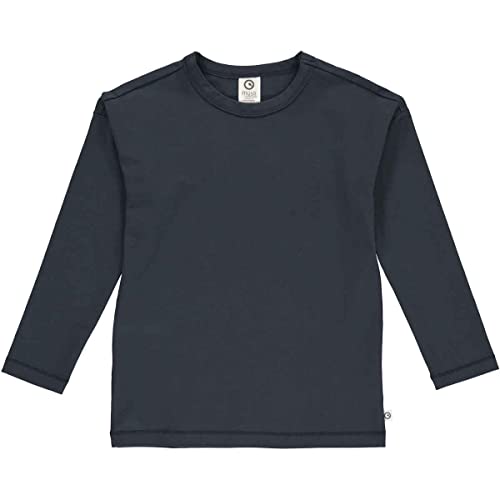 Müsli by Green Cotton Jungen Cozy Me Drop Shoulder L/S T Shirt, Night Blue, 110 EU von Müsli by Green Cotton