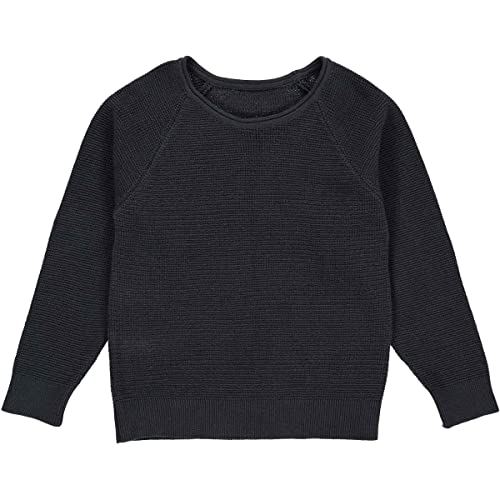 Müsli by Green Cotton Jungen Knit Raglan Pullover Sweater, Night Blue, 110 EU von Müsli by Green Cotton