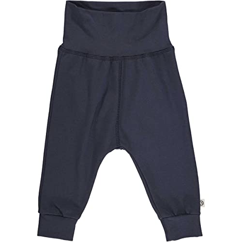 Müsli by Green Cotton Unisex Baby Cozy me Casual Pants, Night Blue, 56 von Müsli by Green Cotton