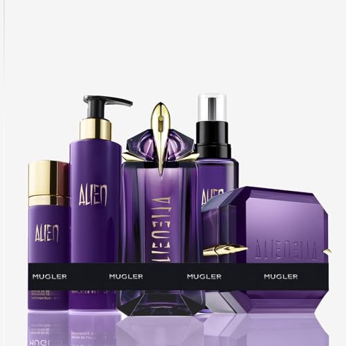 MUGLER Alien Eau de Parfum, 90 ml + MUGLER Alien Bodylotion, 200 ml + MUGLER Alien Körpercreme, 200 ml + MUGLER Alien Deo-Spray, 100 ml + MUGLER Alien Eau de Parfum Refill, 100 ml MUGLER Alien Eau de Parfum, 90 ml + MUGLER Alien Bodylotion, 200 ml + MUGLER Alien Körpercreme, 200 ml + MUGLER Alien Deo-Spray, 100 ml + MUGLER Alien Eau de Parfum Refill, 100 ml von Mugler