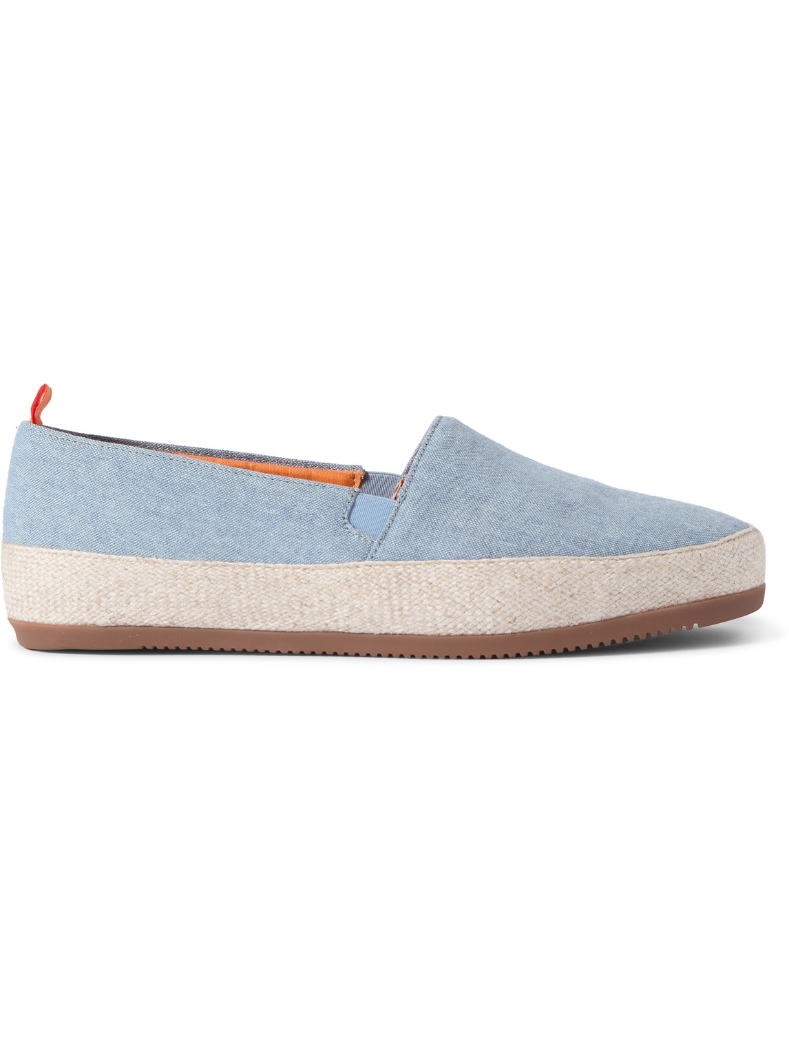 Mulo - Linen Espadrilles - Men - Blue - UK 7.5 von Mulo