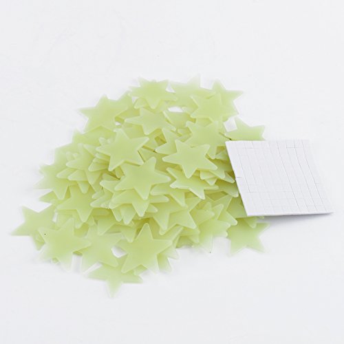 Mumusuki 100 Stück 3D-Wandaufkleber, Im Dunkeln Leuchtende Sterne, Leuchtende Sterne für die Decke, Sterne, Wandtattoos für Kinder, Mädchen, Jungen, Zimmer, Schlafzimmer, Mumusuki 100 Stück 3D-Wandaufkleber, Im Dunkeln Leuchtende Sterne, Leuchtende Sterne für die Decke, Sterne, Wandtattoos für Kinder, Mädchen, Jungen, Zimmer, Schlafzimmer, von Mumusuki