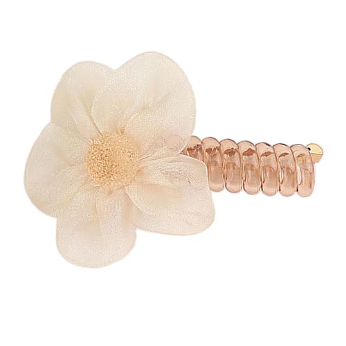 Blume Haar Scrunchies Armbänder Kopfbedeckung Elastische Geflochtene Haar Krawatte Mädchen Pferdeschwanz Halter Telefon Schnur Scrunchies Blume Haar Krawatten Für Frauen von Mumuve