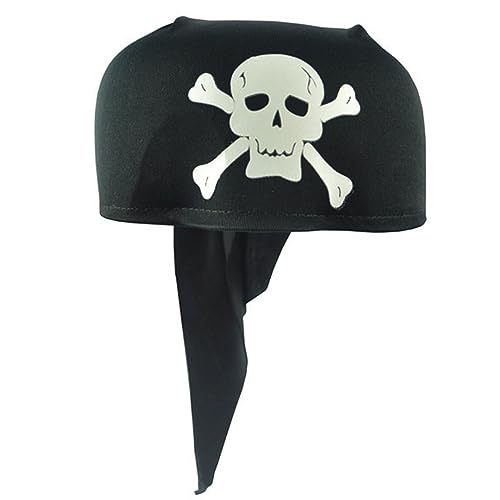 Y2k Haarband Für Mädchen Mit Totenkopf Aufdruck Hiphop Bandana Stirnband Verstellbar Piraten Turban Halloween Haar Accessoires Haartuch Für Damen Kopftuch Für Damen Sonnenbeständiges Haartuch von Mumuve