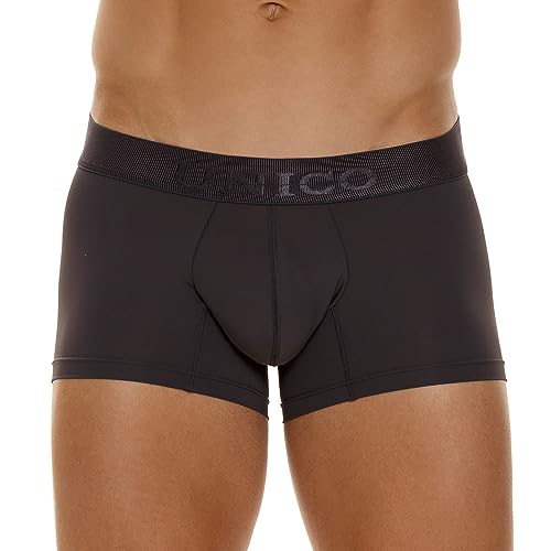 Mundo Unico ÚNICO Boxer Short Zebrano Gray MIKROFASER (L) von Mundo Unico