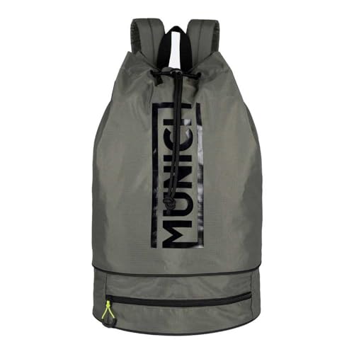 Munich Gym Sports 2.0 Drawstring Backpack Khaki, Khaki 004, M, Utility, Khaki 004, M, Nützlich von Munich