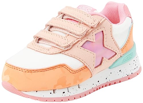 Munich Mädchen Dash Kid VCO Sneaker, Rosa 136 von Munich