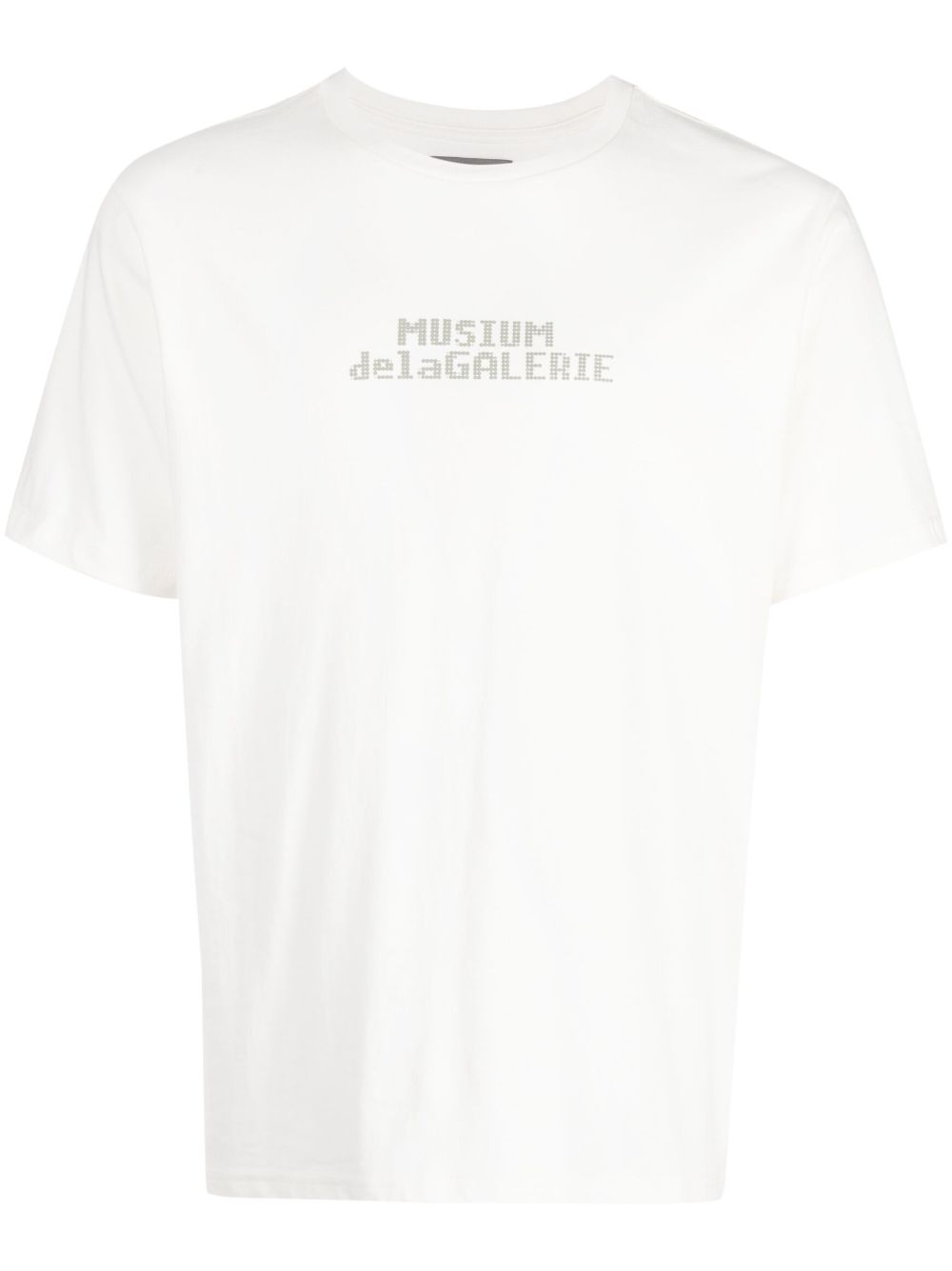 Musium Div. T-Shirt mit Logo-Print - Weiß von Musium Div.