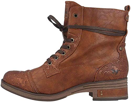 Mustang Damen Stiefeletten Braun, Schuhgröße:EUR 45 von Mustang