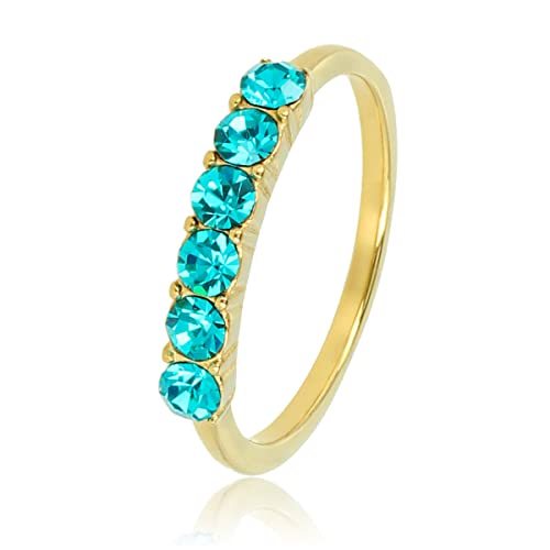 My Bendel - Stylischer Damenring, der dich stahlen lässt - Gold- Stylischer Ringe für Damen - Bleibt schön und Verfärbt nicht - Stapeln Ringe - mit Luxuriösen Geschenkverpackung von My Bendel